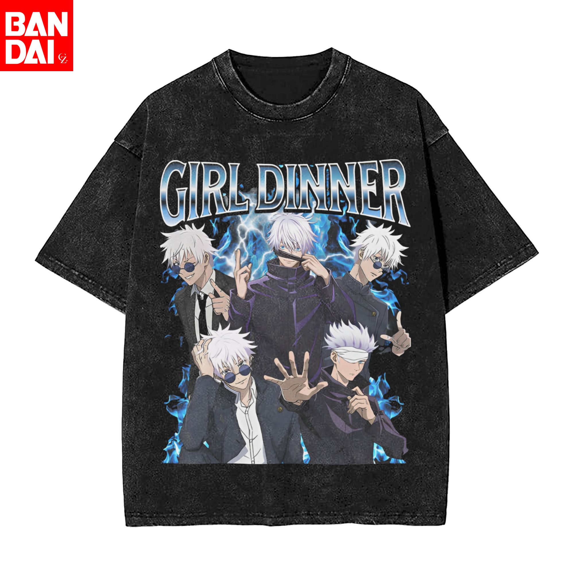 Fashion Y Vintage - Kaos Oversize Jujutsu Kaisen Gojo Satoru