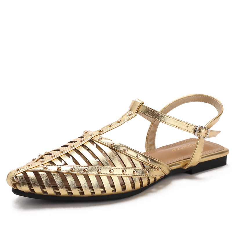 Vintage Fashion Outfit - Sandal Wanita Musim Panas Bernapas, Sandal