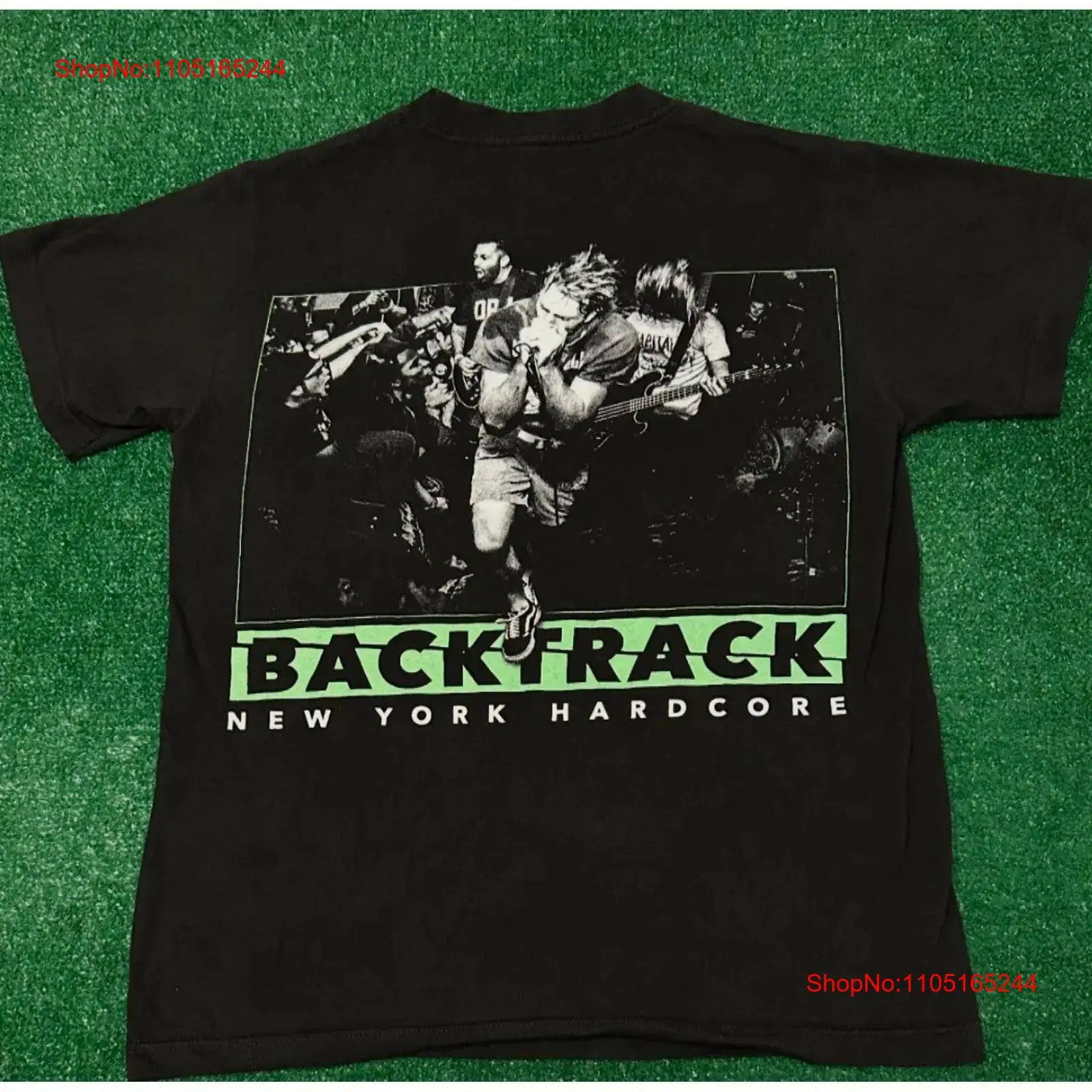 Vintage Fashion York - Kaos Vintage Backtrack New York Hardcore