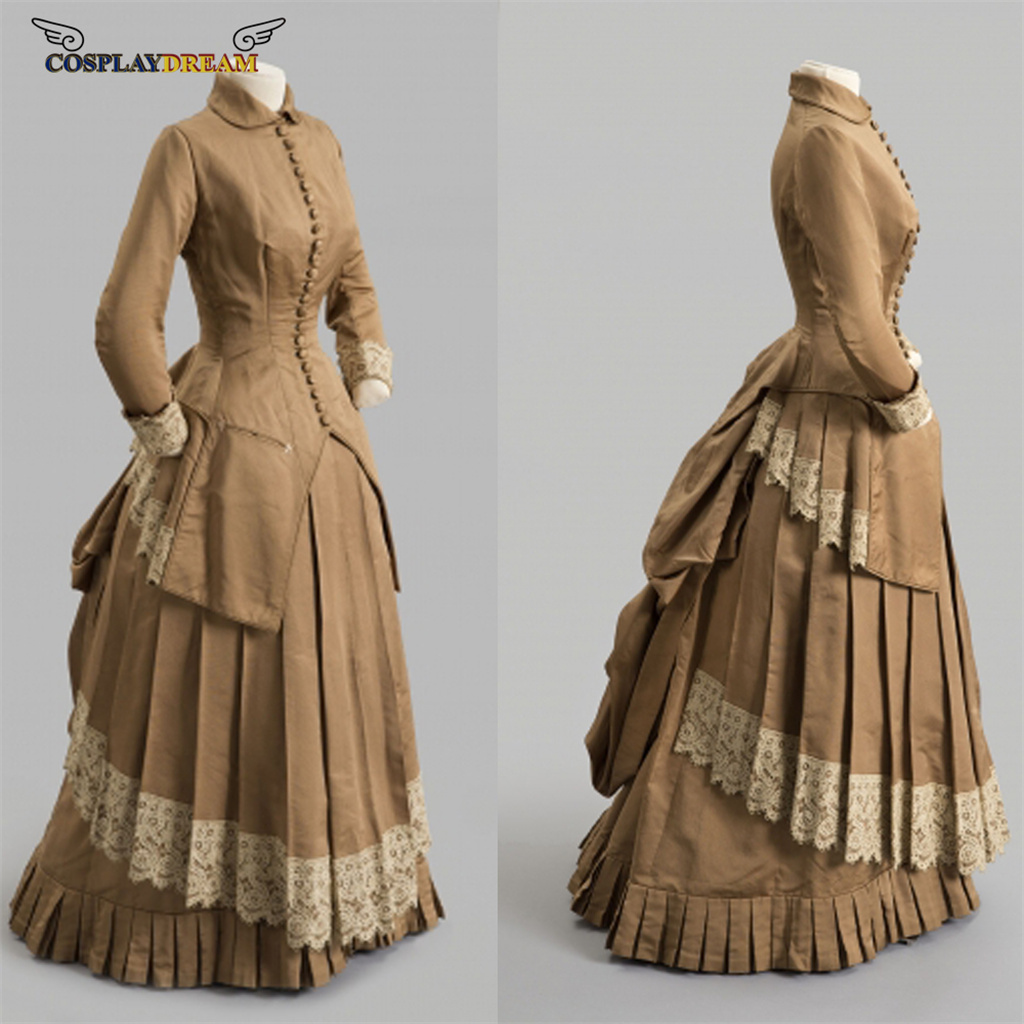 Vintage Fashion Aesthetic - Gaun mode abad ke-19, gaun pesta