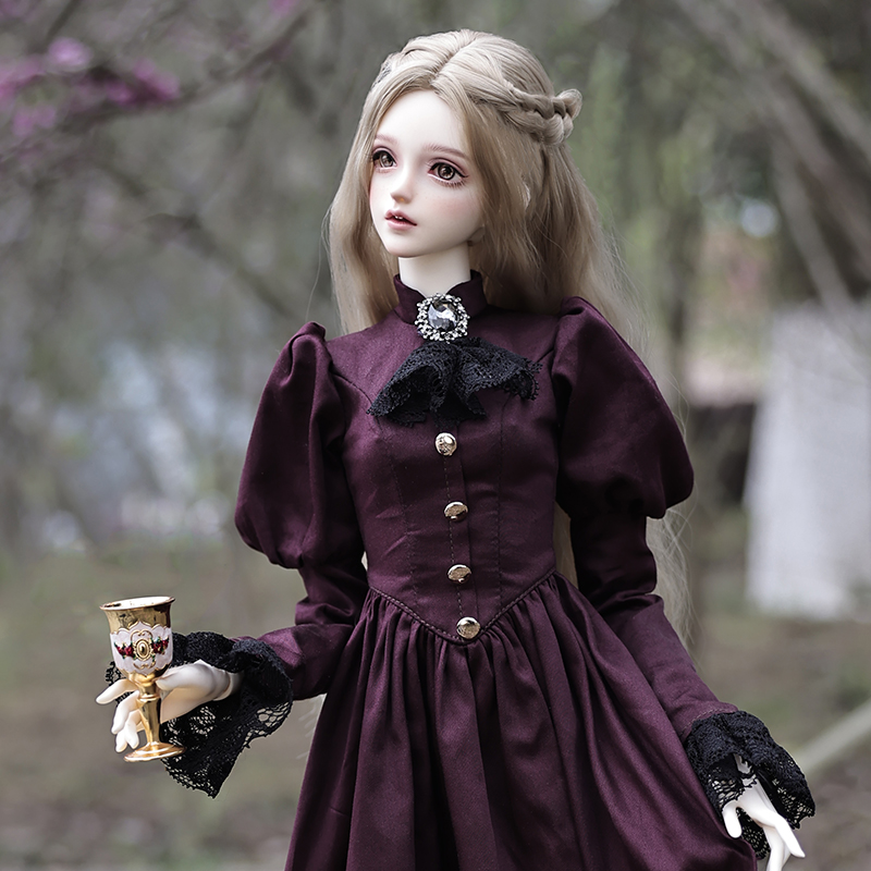 Vintage Fashion Toys - Boneka Elina BJD 1/3 Wanita Elegan