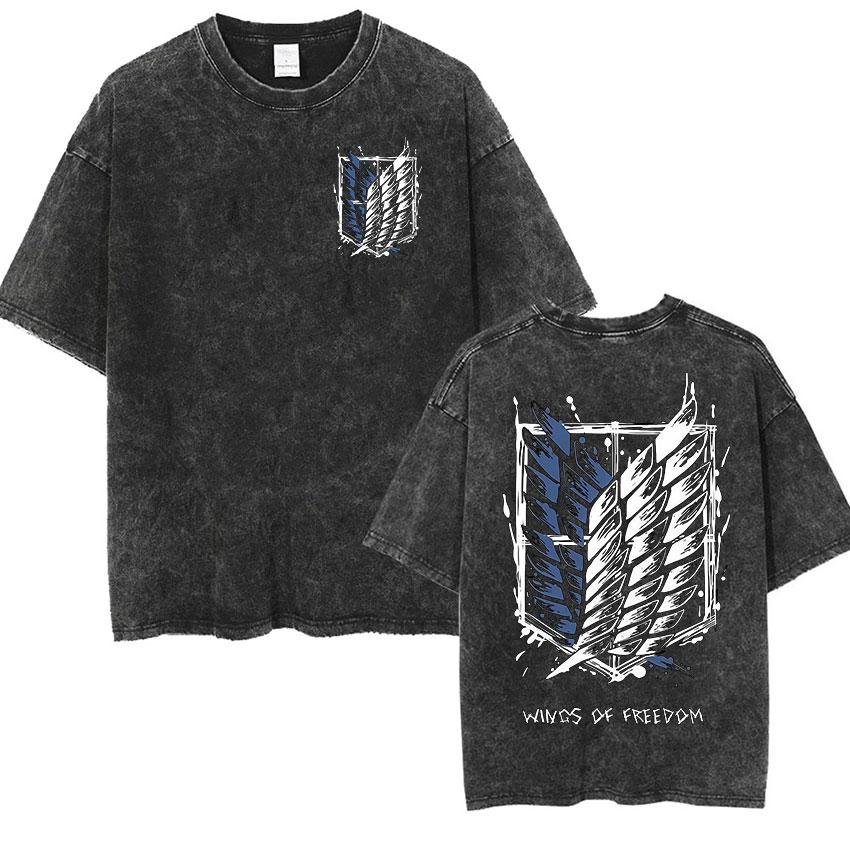 Fashion Y Vintage - Kaos Oversize Vintage 2026 Pria Attack
