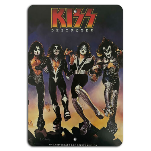 Vintage Fashion Posters - Poster Sampul Album KISS Destroyer 45th