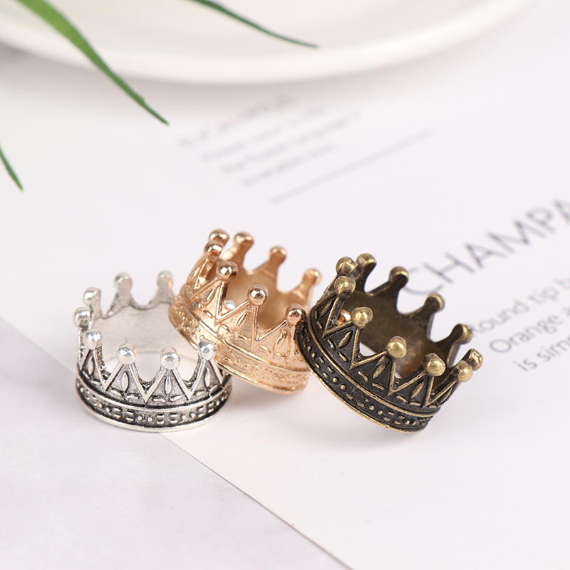 Vintage Fashion Toys - Fashion DIY Vintage Alloy Crown untuk