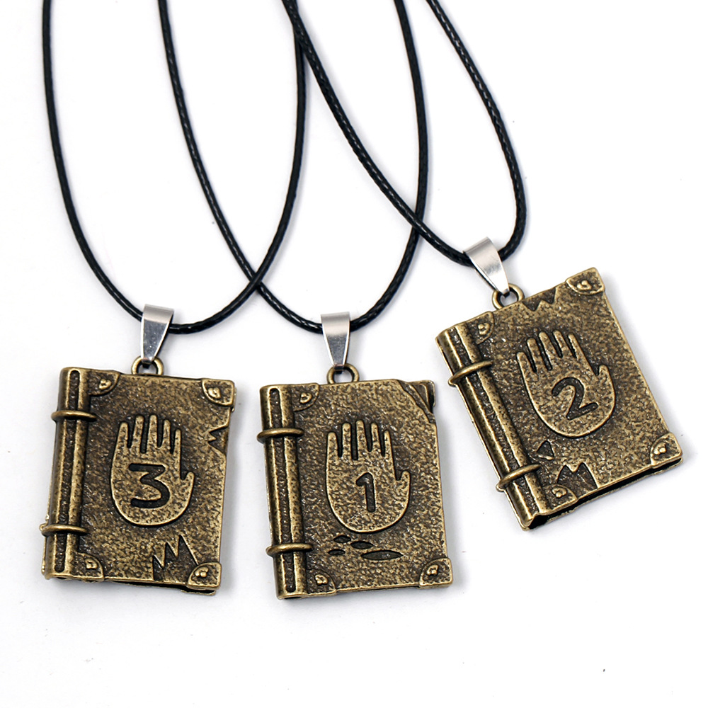 Vintage Fashion Journal - Kalung liontin jurnal harian cangklong Bill