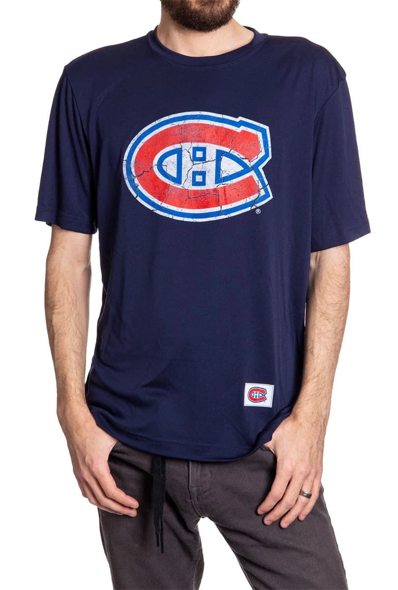 Vintage Fashion Toys - Kaus Pria Logo Vintage Montreal Canadiens