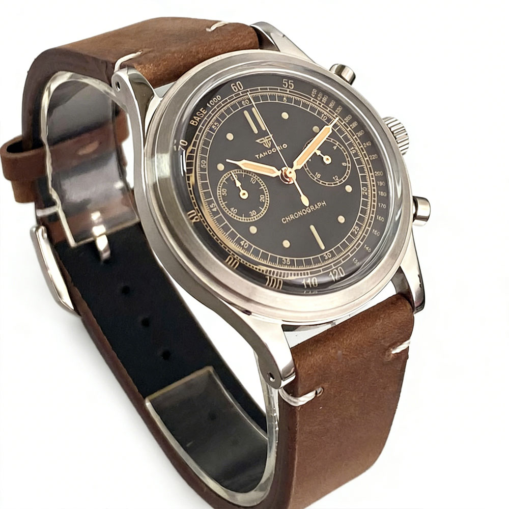 Vintage Fashion Complete - Tandorio Jam Tangan Antik Kuarsa Hitam