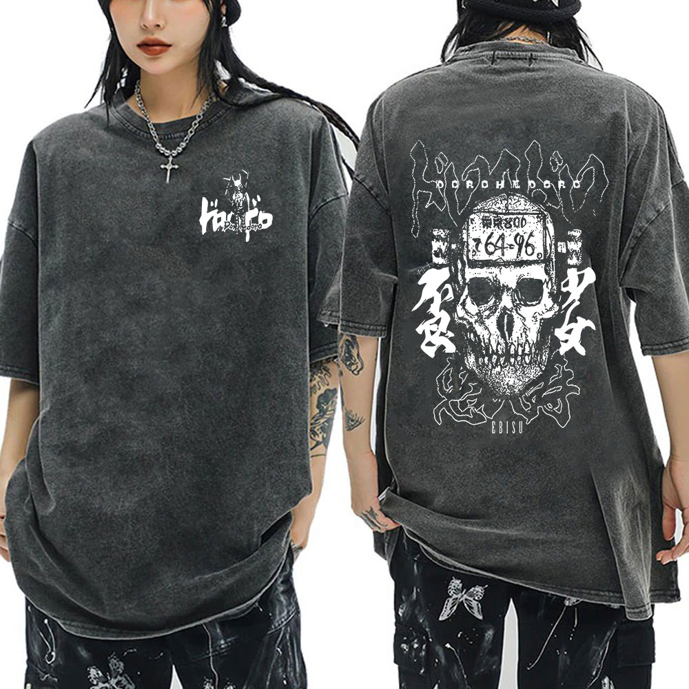 Kaus Vintage Anime Dorohedoro  - Vintage Fashion Bug ulasan dan harga