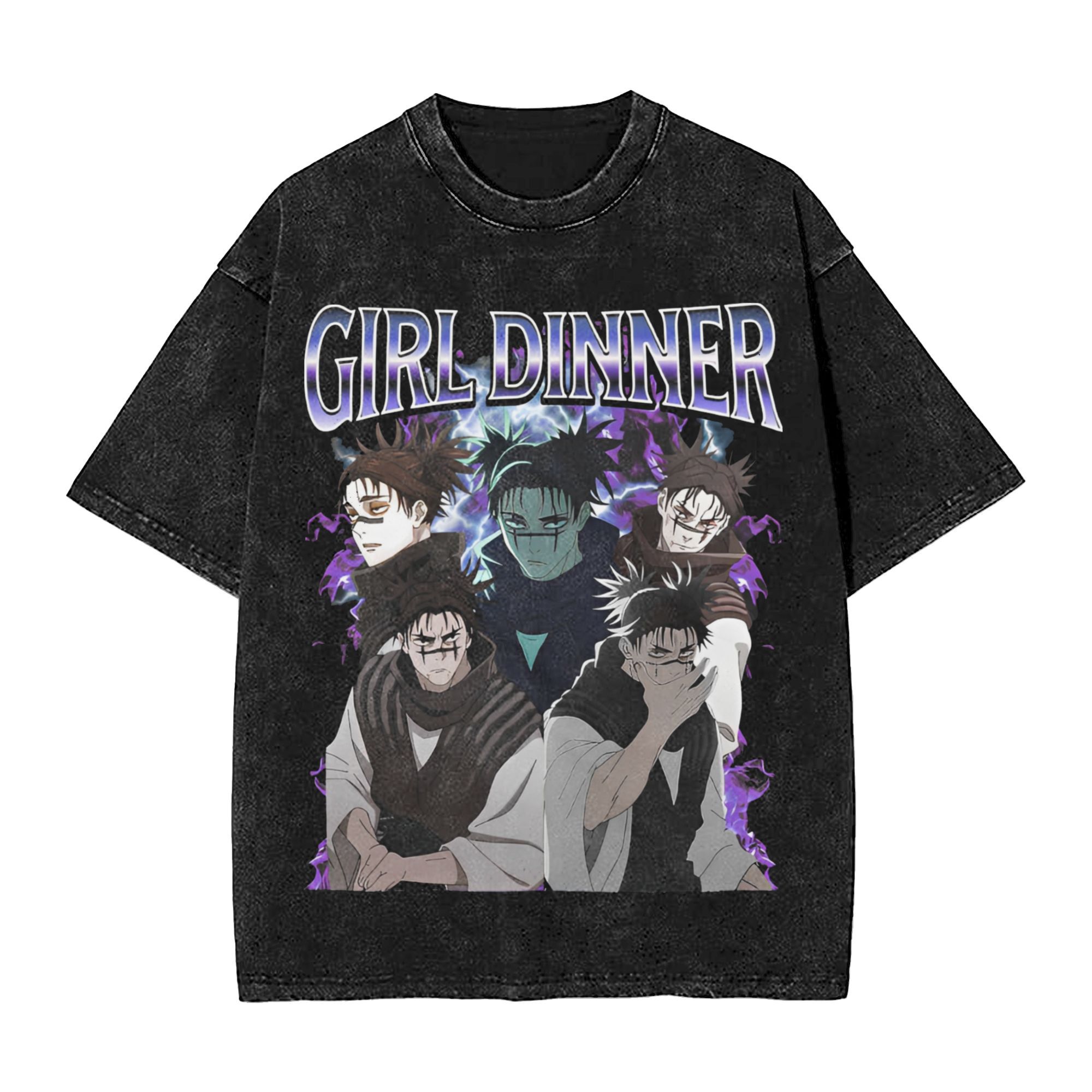 Kaos Oversize Jujutsu Kaisen G - Fashion Y Vintage ulasan dan harga