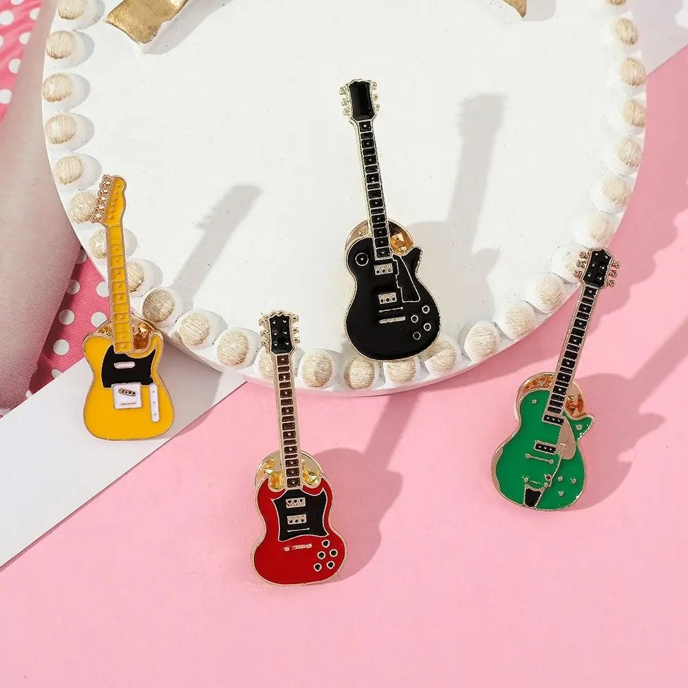 1/2/4 Buah Bros Gitar Enamel L - Vintage Fashion Toys ulasan dan harga