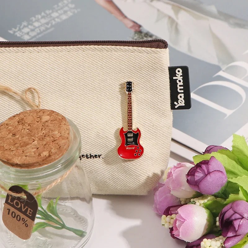 1/2/4 Buah Bros Gitar Enamel L - Vintage Fashion Toys ulasan dan harga