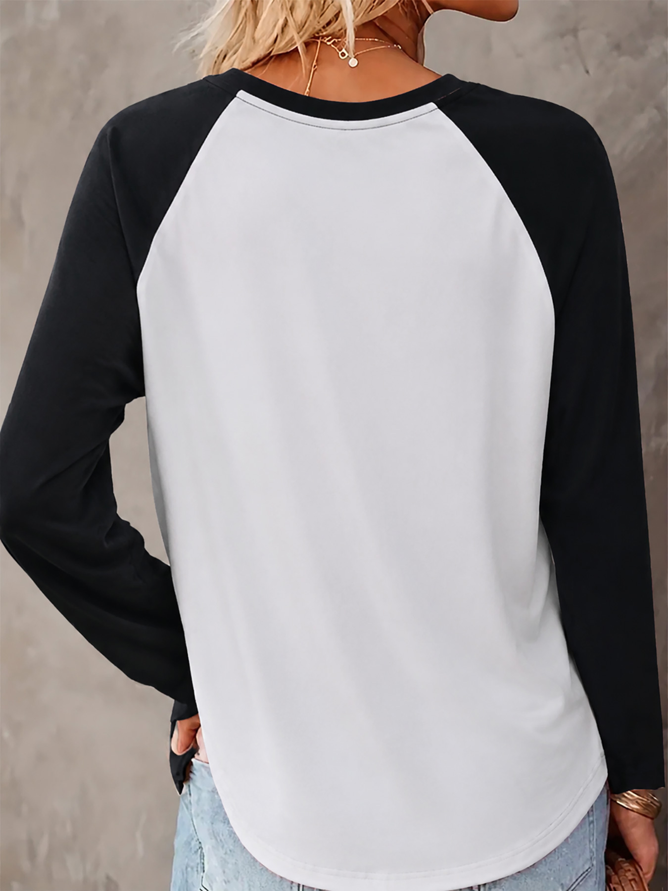 Kaos Raglan Vintage New York W - Vintage Fashion York ulasan dan harga