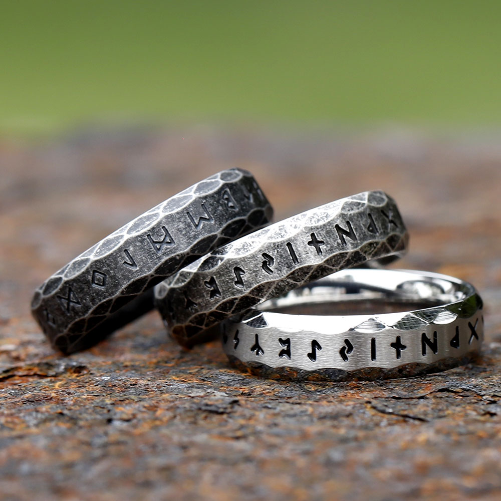 Cincin baja tahan karat 6MM ba - Vintage Fashion Guide ulasan dan harga
