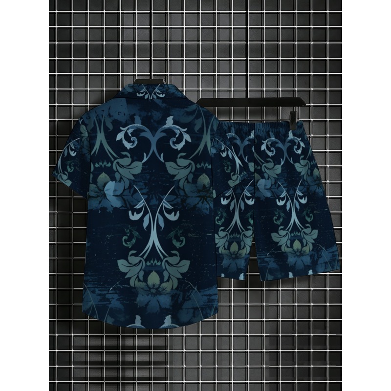 Setelan Kemeja Lengan Pendek & - Printed Floral Shirt ulasan dan harga