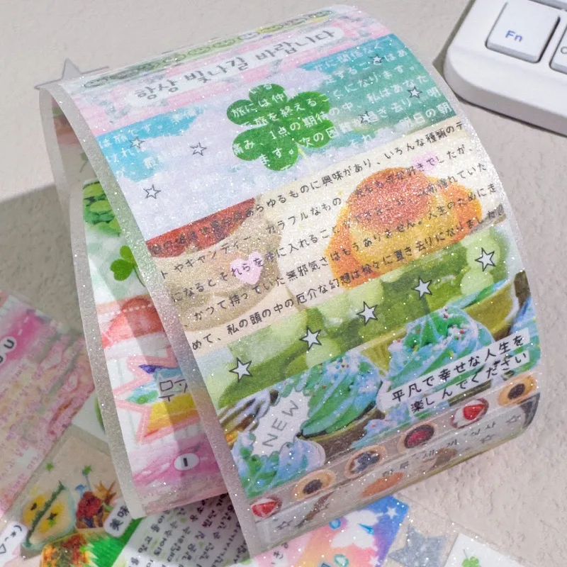 Stiker jurnal buku tempel Anim - Vintage Fashion Journal ulasan dan harga