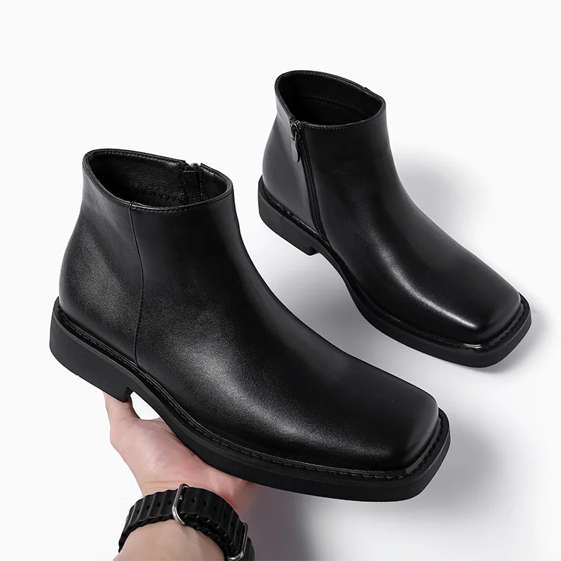 Sepatu Kulit Kasual Pria Fashi - Vintage Fashion Online ulasan dan harga