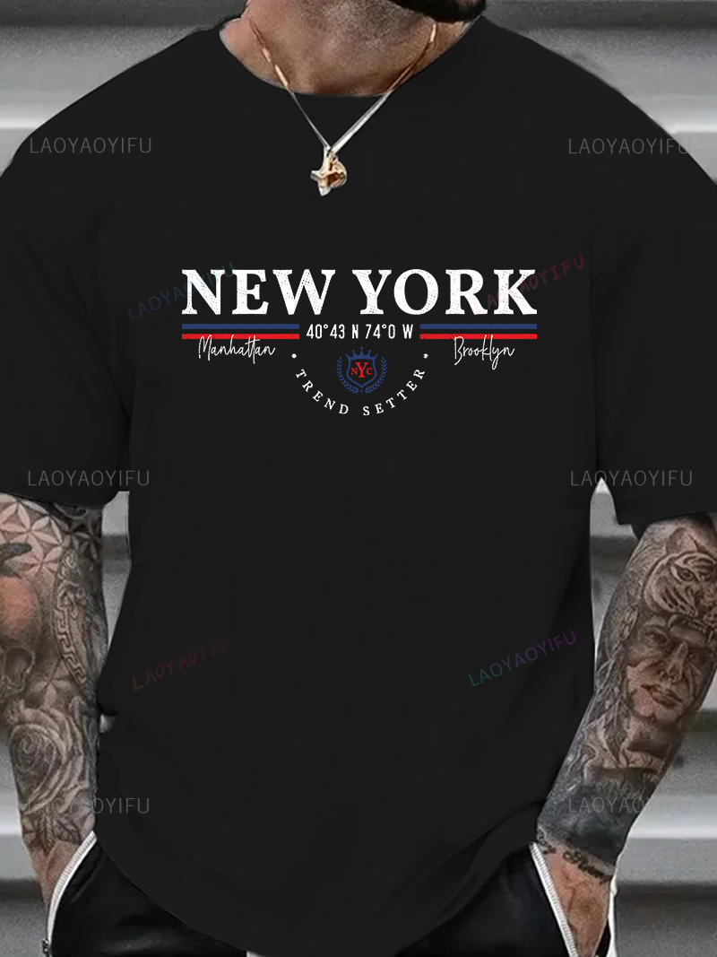 Kaos Grafis New York Unisex Vi - Vintage Fashion York ulasan dan harga