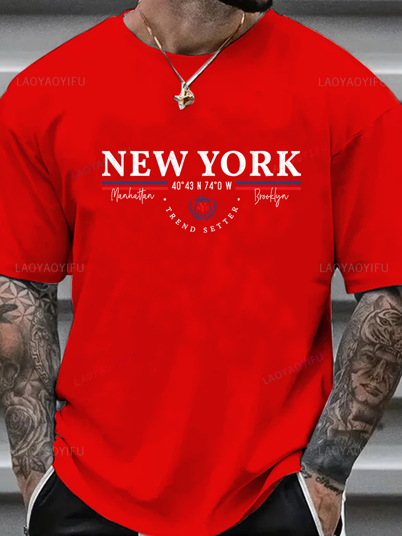 Kaos Grafis New York Unisex Vi - Vintage Fashion York ulasan dan harga