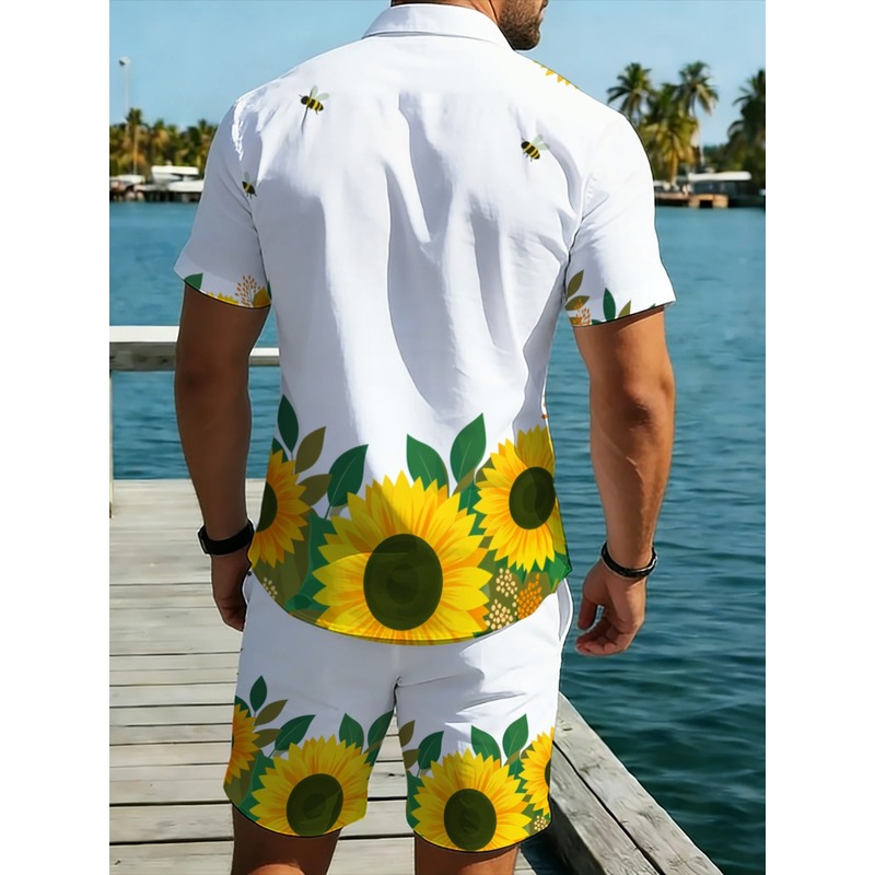 Setelan Kemeja dan Celana Pend - Printed Floral Shirt ulasan dan harga