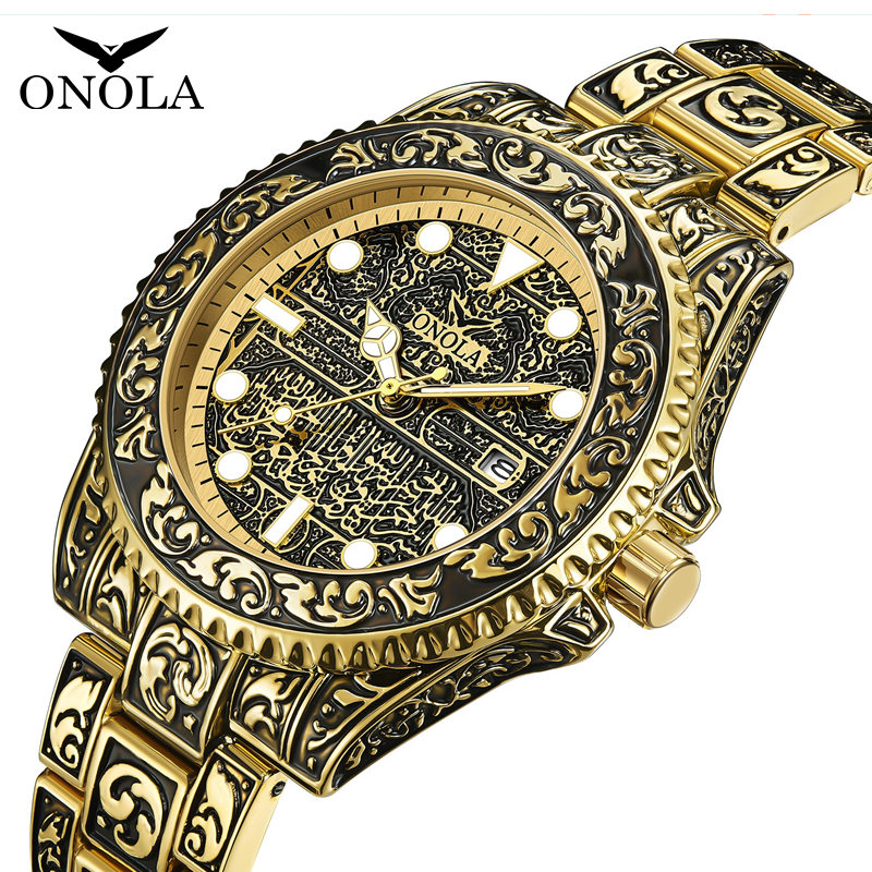 ONOLA jam tangan pria tahan ai - Vintage Fashion Complete ulasan dan harga