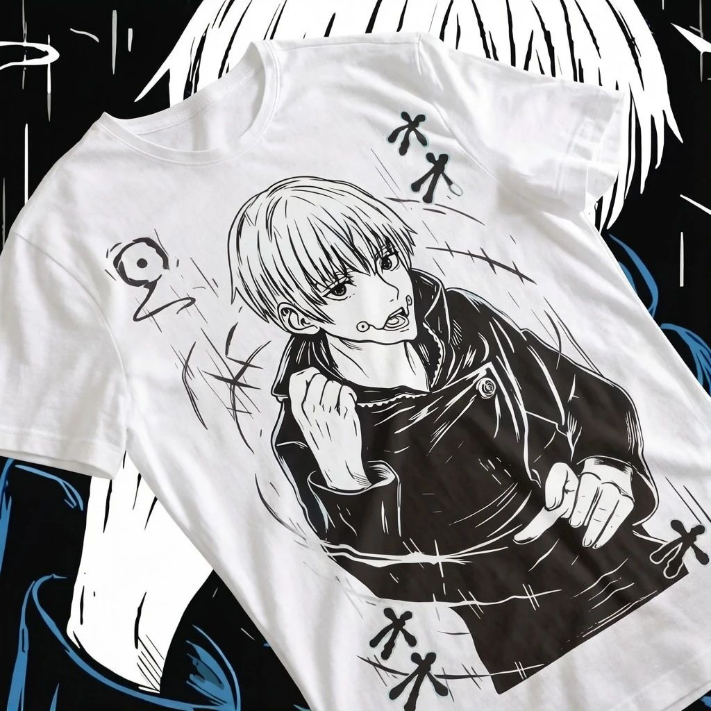 Kaos Inumaki Toge Jujutsu Kais - Fashion Y Vintage ulasan dan harga