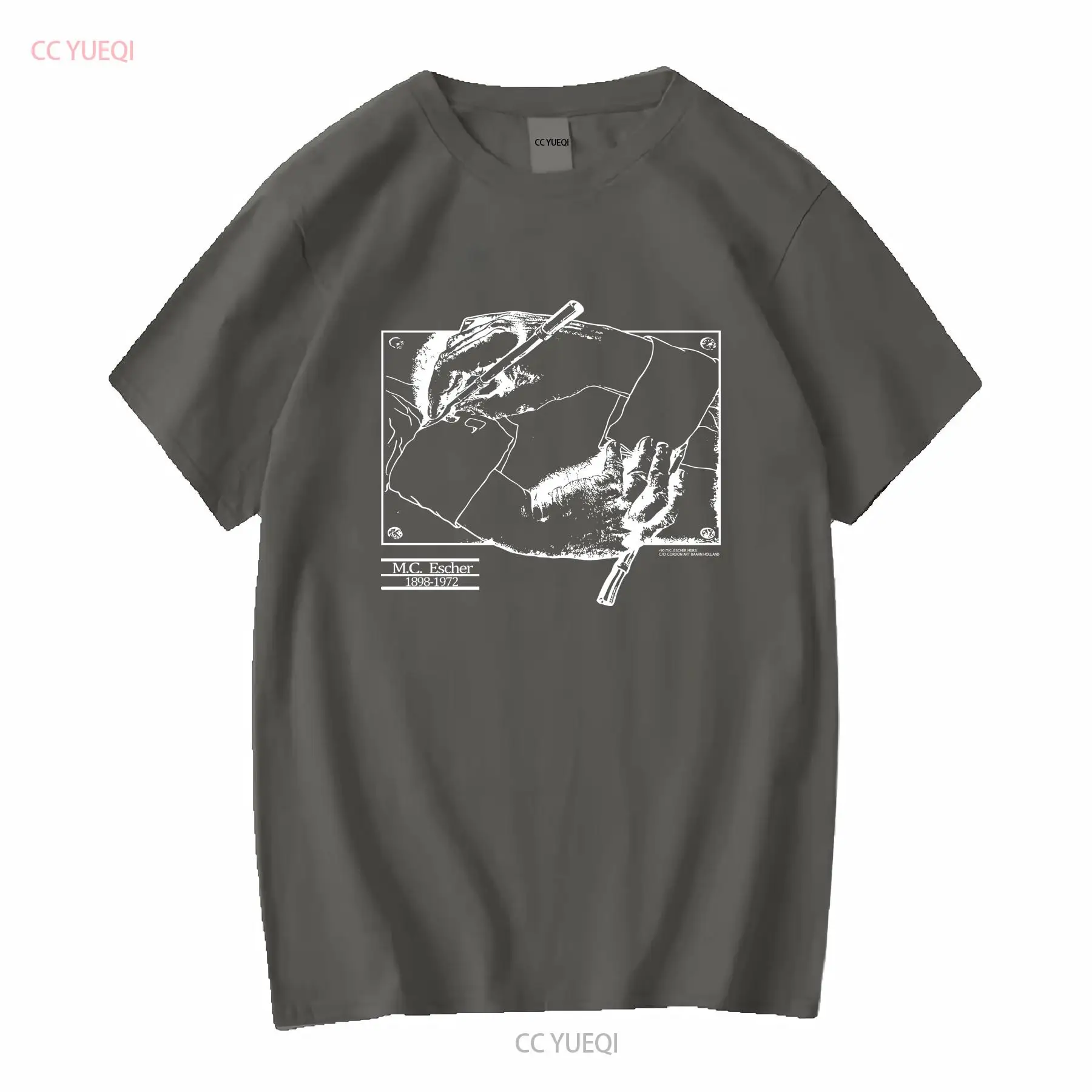 Kaus MC Escher 1990 Antik Sket - Vintage Fashion Sketches ulasan dan harga