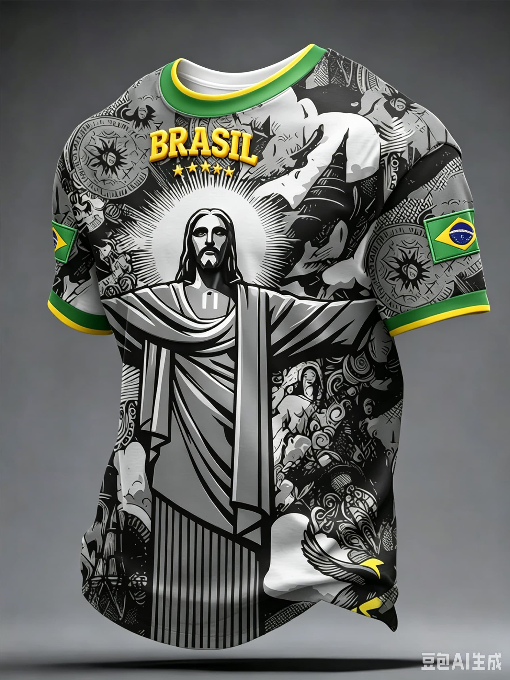 Jersey Sepak Bola Grafis Brazi - Vintage Fashion Toys ulasan dan harga