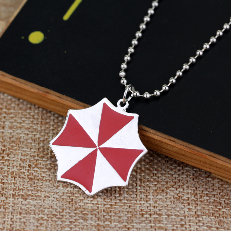 Kalung Liontin Payung Merah Ga - Vintage Fashion Blog ulasan dan harga