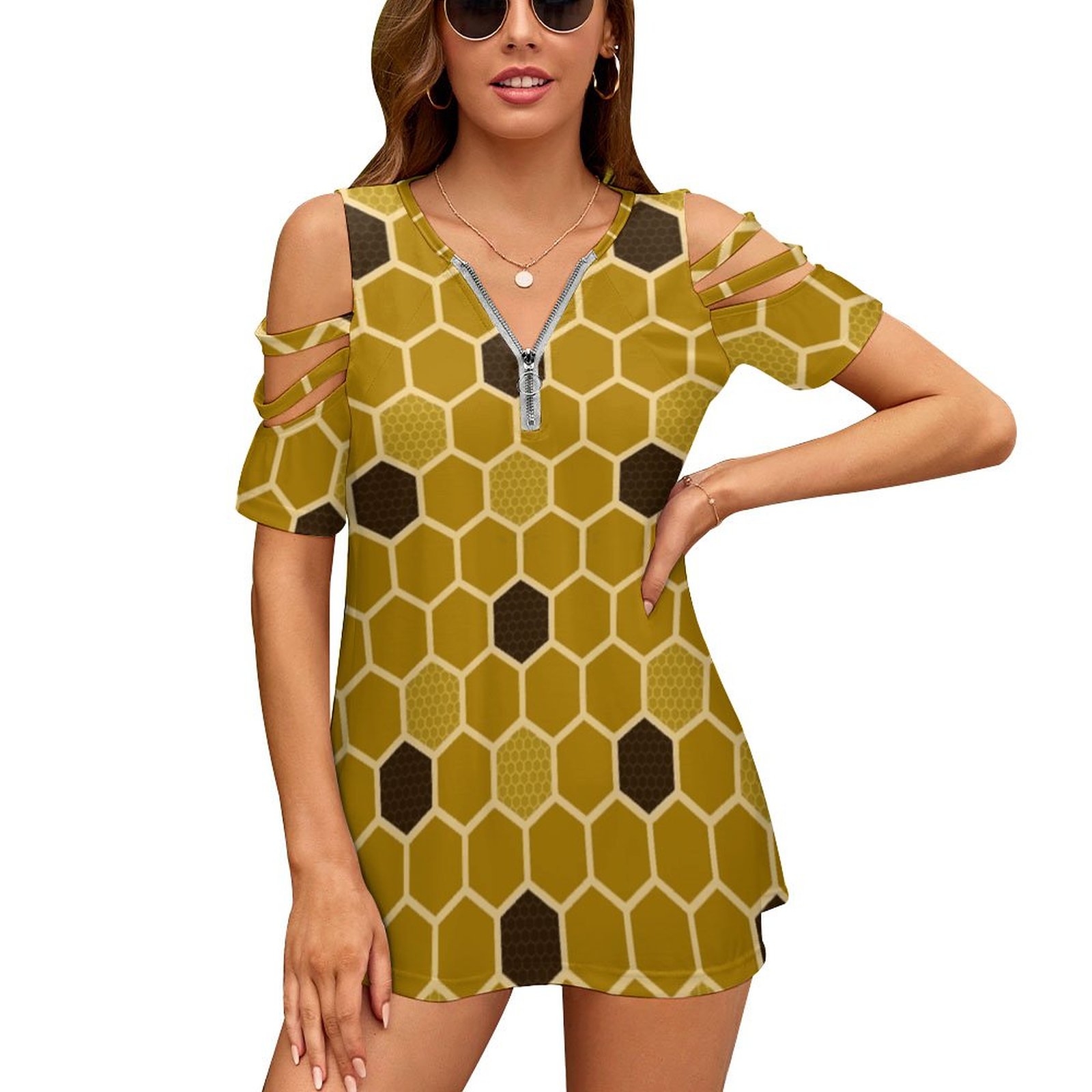 Baju Wanita lengan pendek, baj - Vintage Fashion Bug ulasan dan harga