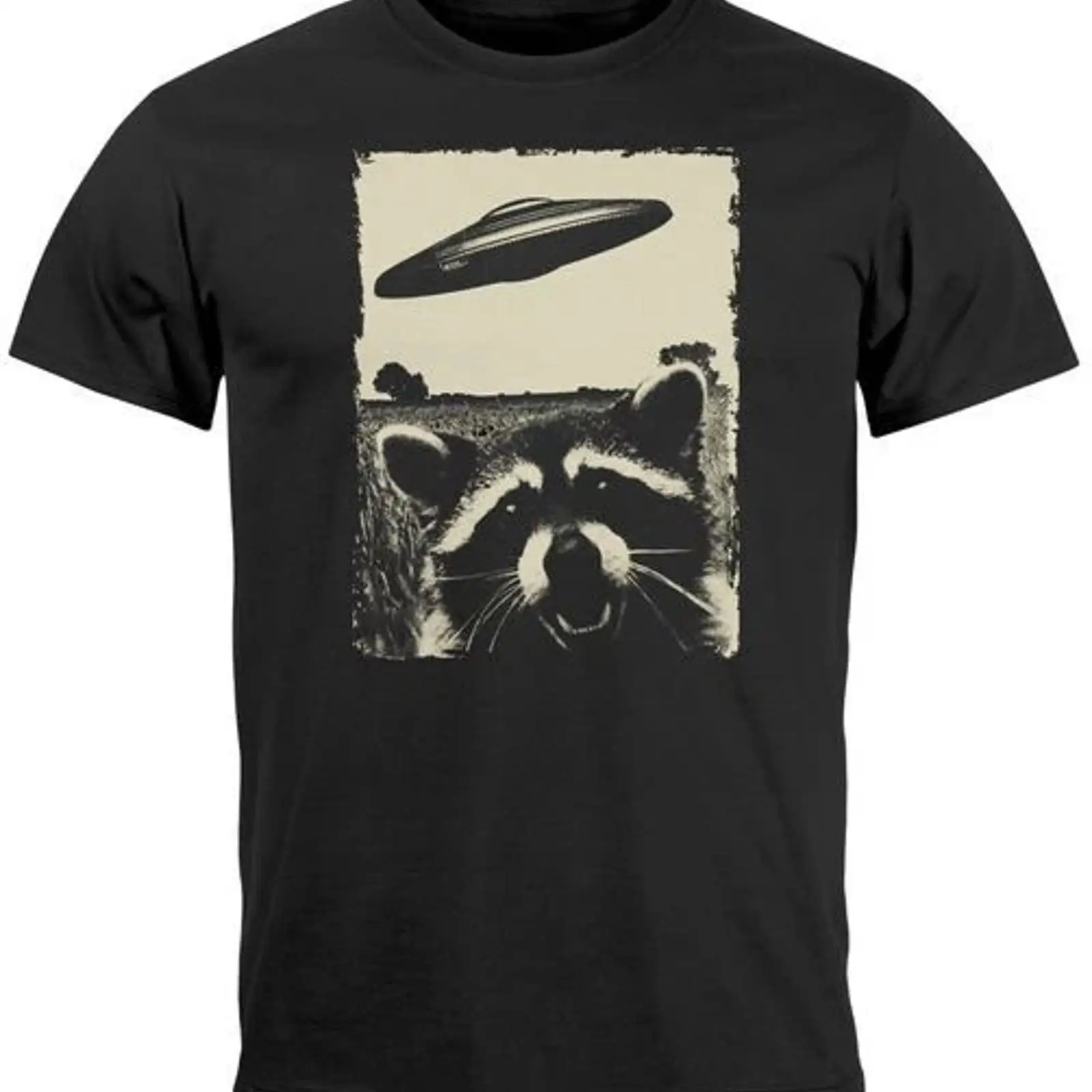 Kaos Pria UFO Beruang Beruang  - Vintage Fashion Herren ulasan dan harga
