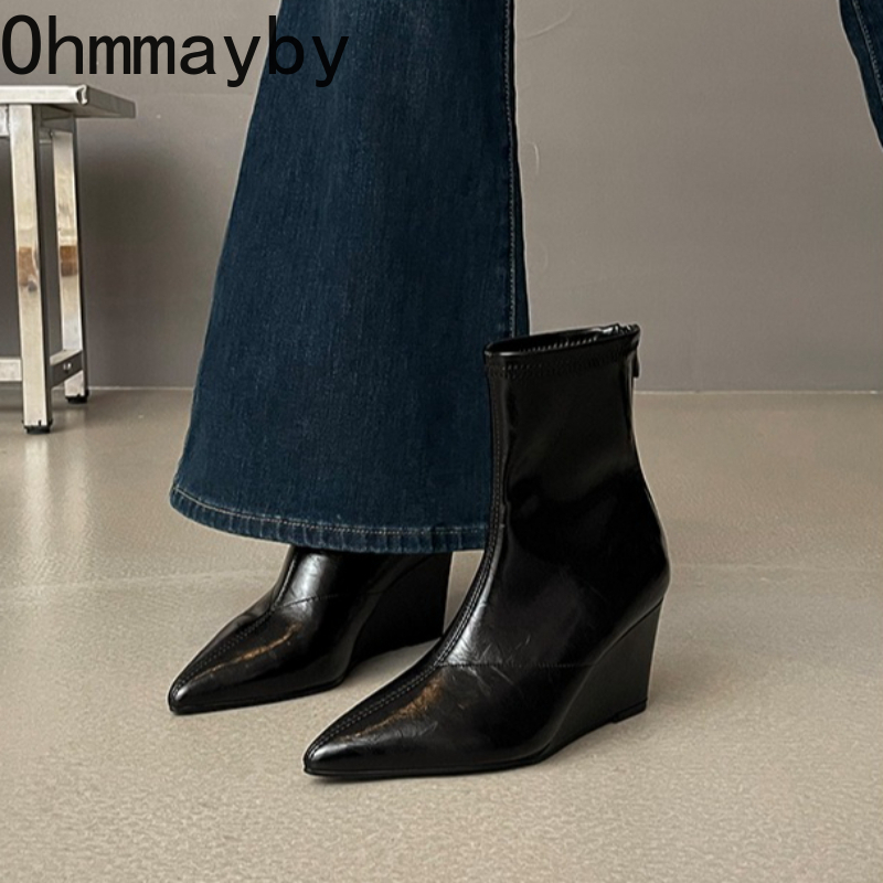 Sepatu Bot Wanita Musim Gugur  - Vintage Style Women Fashion ulasan dan harga