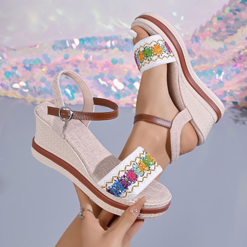 Sepatu Wanita Musim Panas Gaya - Vintage Style Women Fashion ulasan dan harga