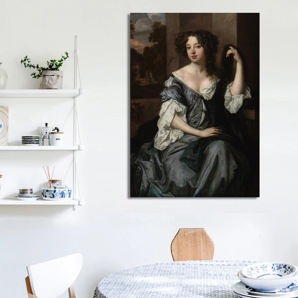 Poster Potret Wanita Renaisans - Vintage Fashion Sketches ulasan dan harga