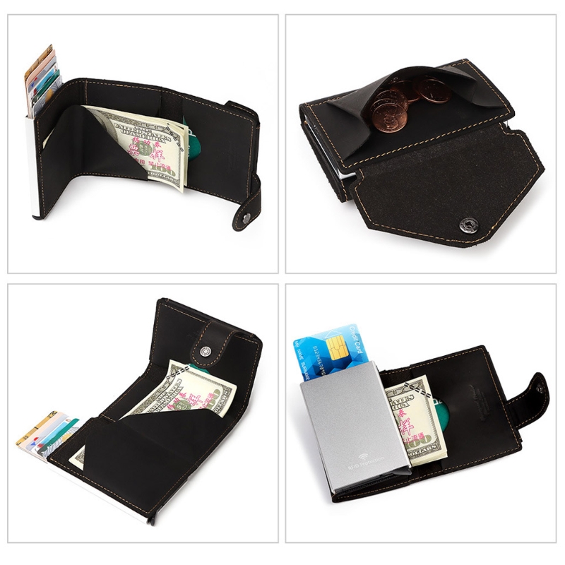 Dompet Uang Pemblokir RFID Ant - Vintage Fashion Pop Up ulasan dan harga
