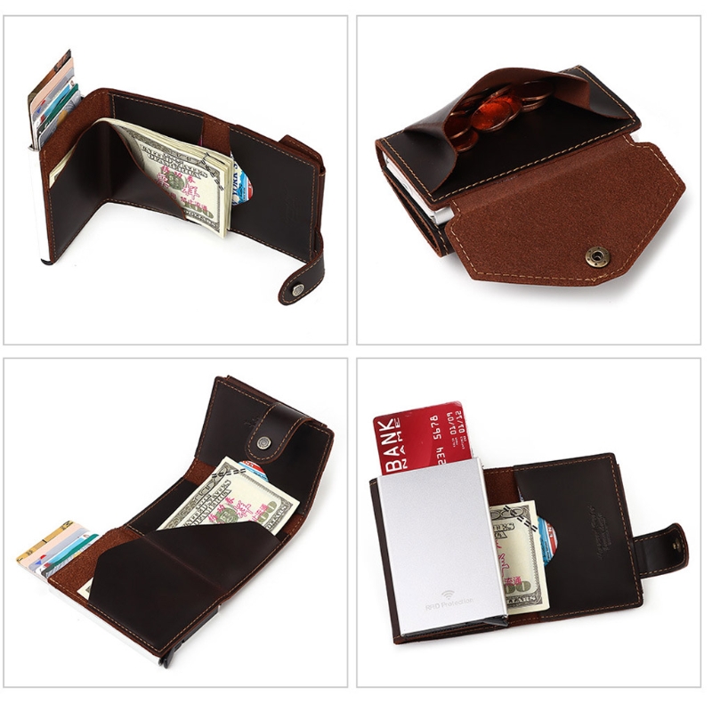 Dompet Uang Pemblokir RFID Ant - Vintage Fashion Pop Up ulasan dan harga