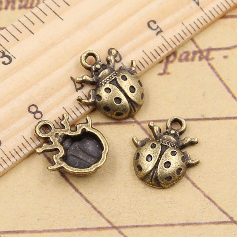 20 Buah Hiasan Ladybug Bug 16X - Vintage Fashion Bug ulasan dan harga
