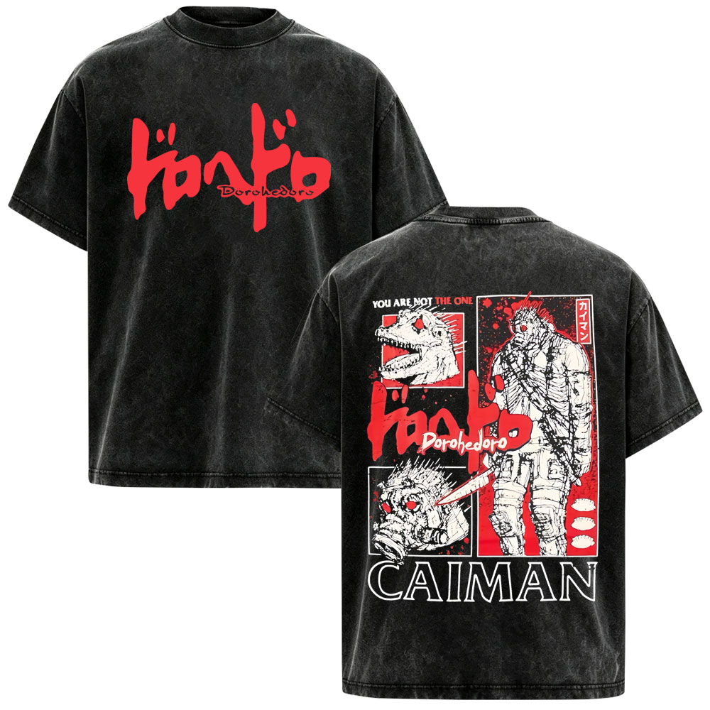 Kaos Anime Dorohedoro Gyoza Cr - Vintage Fashion Bug ulasan dan harga