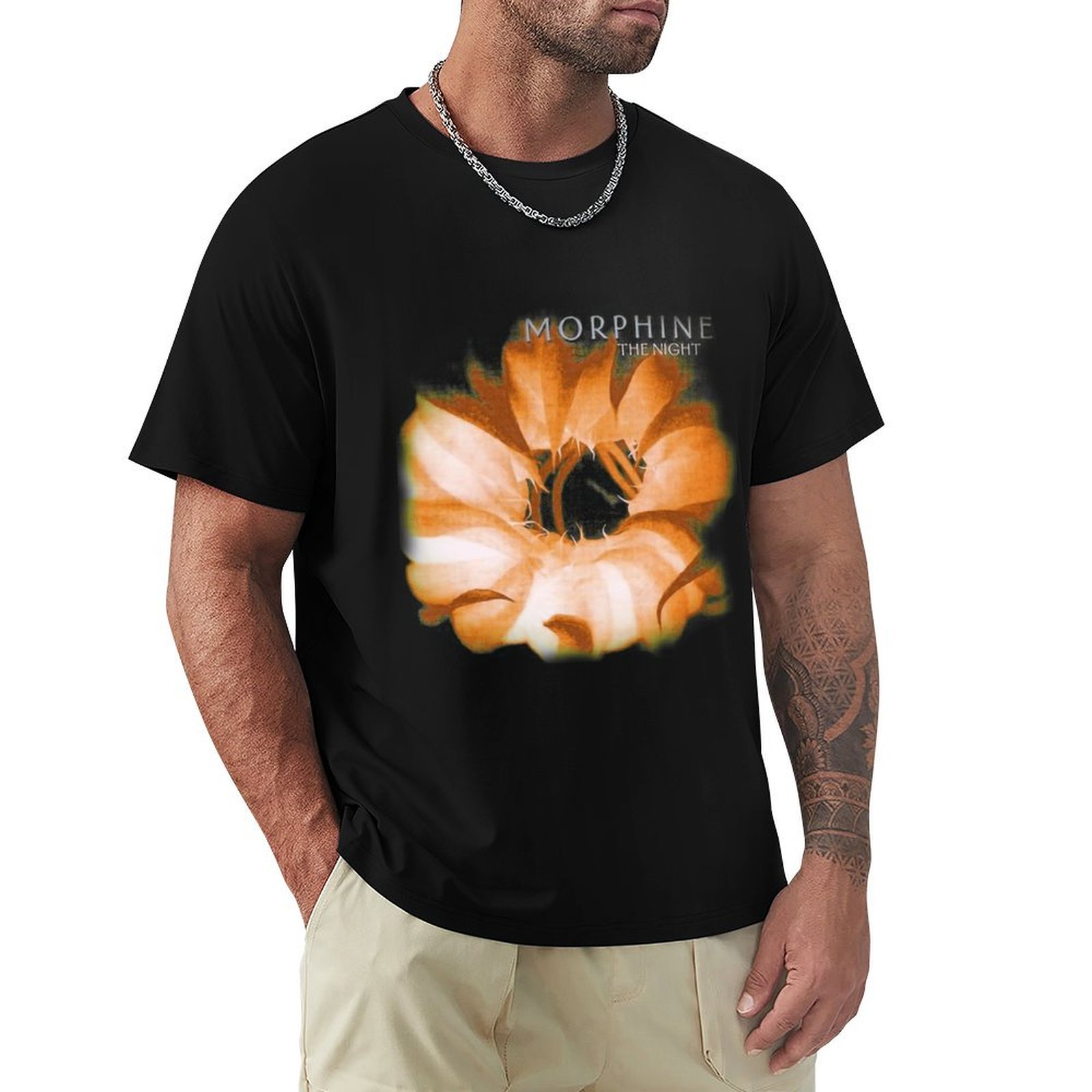 Vintage Morphine, band rock ta - Band Tee Faded 90S ulasan dan harga
