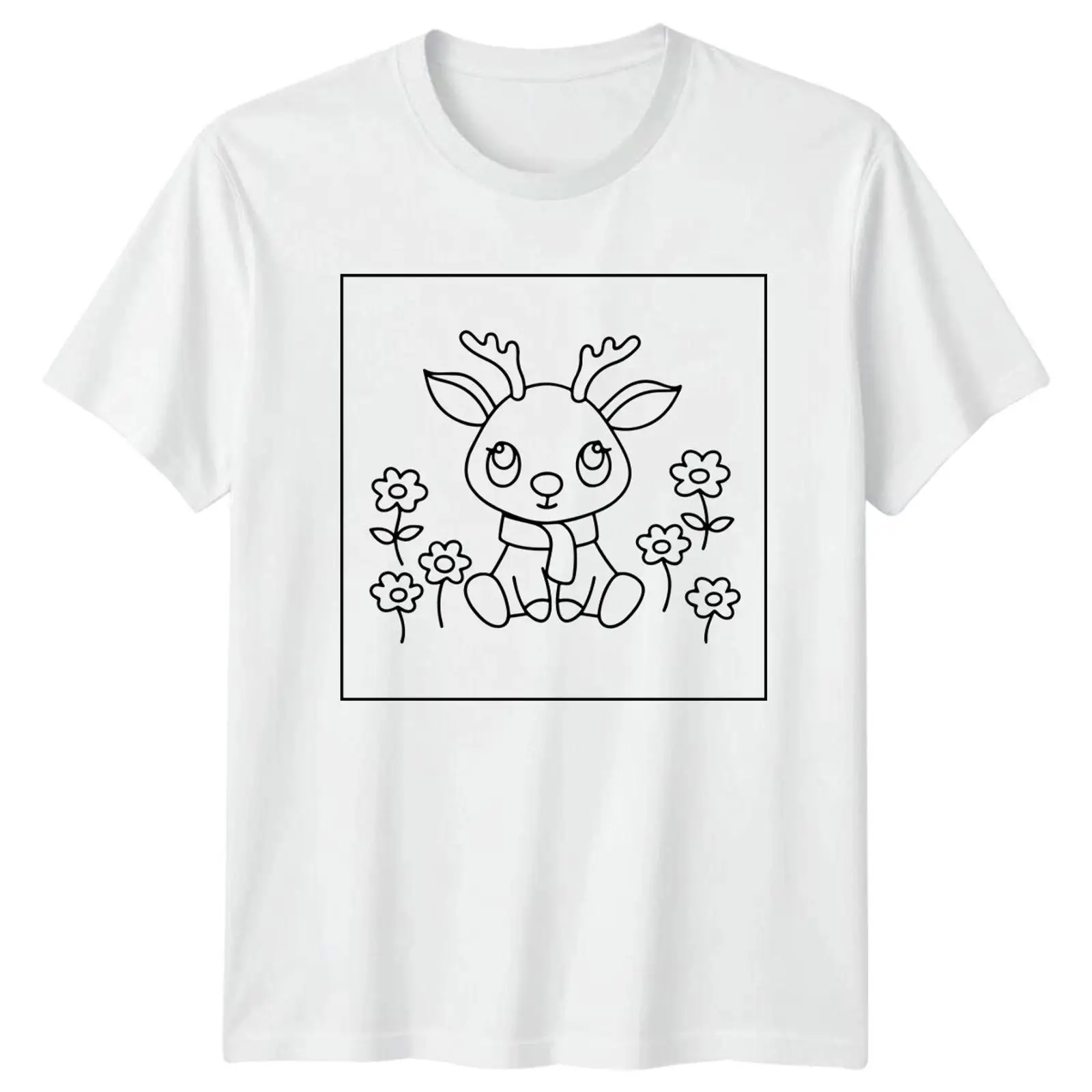 Kaos Pria Wanita Motif Rusa Bu - Vintage Fashion Herren ulasan dan harga