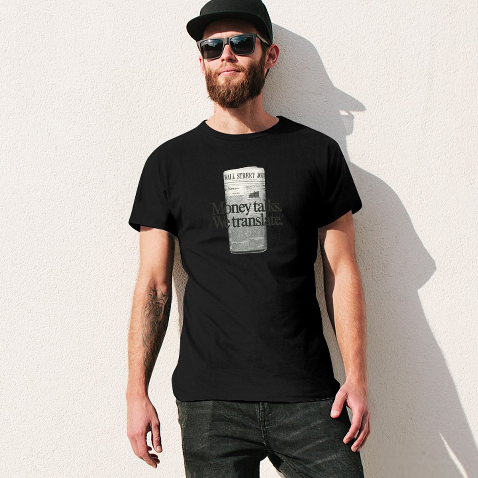 Kaos Vintage Wall Street Journ - Vintage Fashion Journal ulasan dan harga