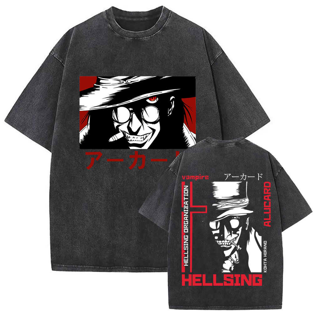 Kaos Pria Vintage Anime Hellsi - Fashion Y Vintage ulasan dan harga
