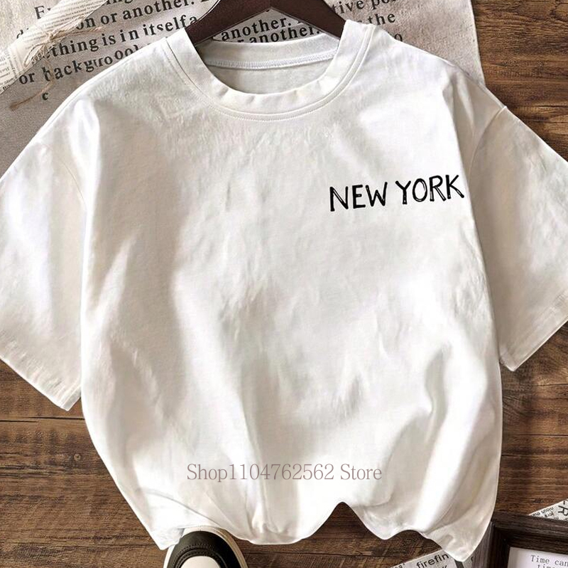 Kaos Wanita Motif New York Cit - Vintage Fashion York ulasan dan harga