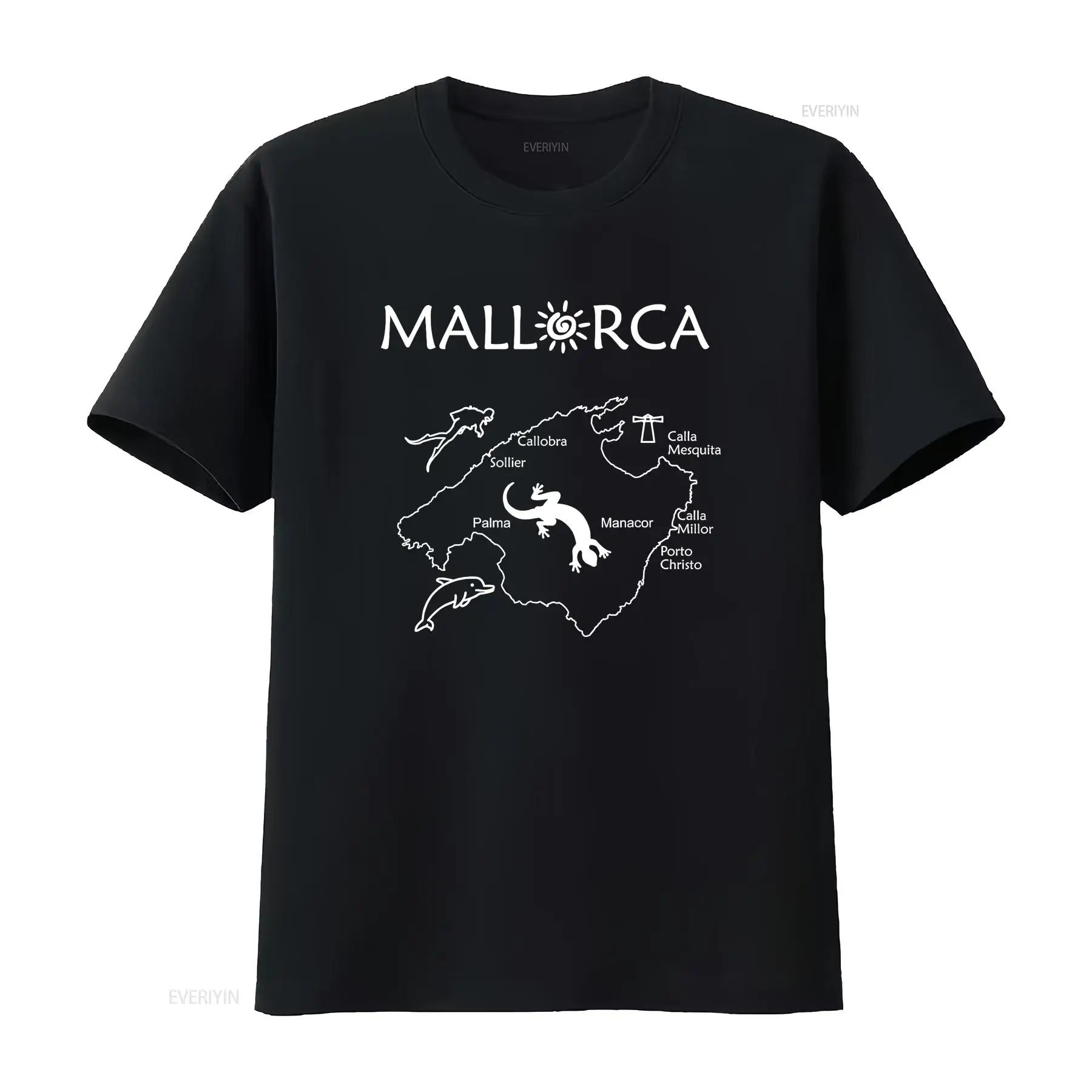 Kaos Peta Mallorca Panduan Per - Vintage Fashion Guide ulasan dan harga