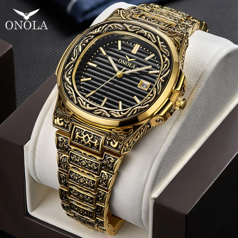 Jam Tangan Pria ONOLA 3808 Mew - Vintage Fashion Complete ulasan dan harga