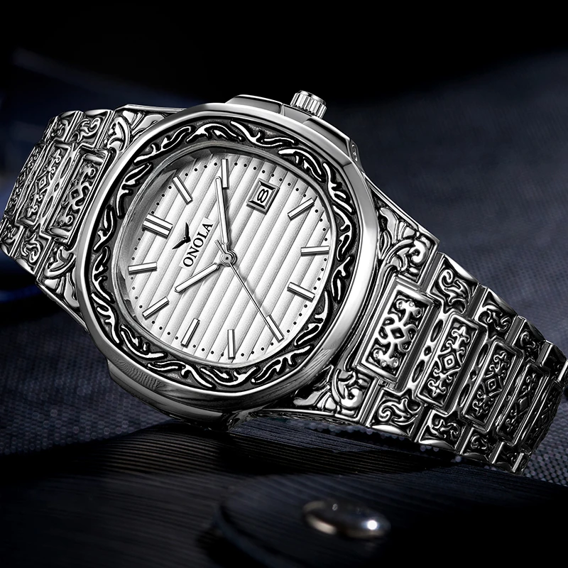 Jam Tangan Pria ONOLA 3808 Mew - Vintage Fashion Complete ulasan dan harga