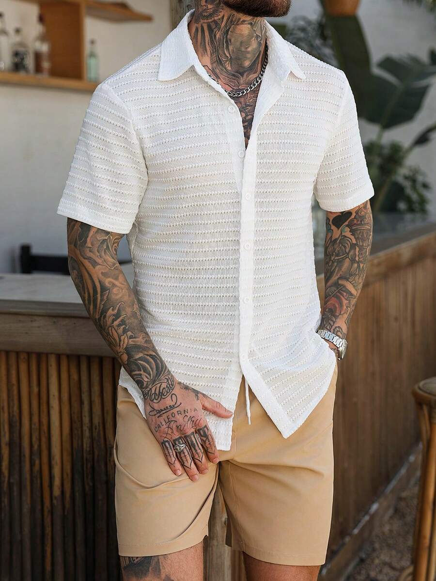 Setelan Pria Genlund Warna Ora - Printed Floral Shirt ulasan dan harga