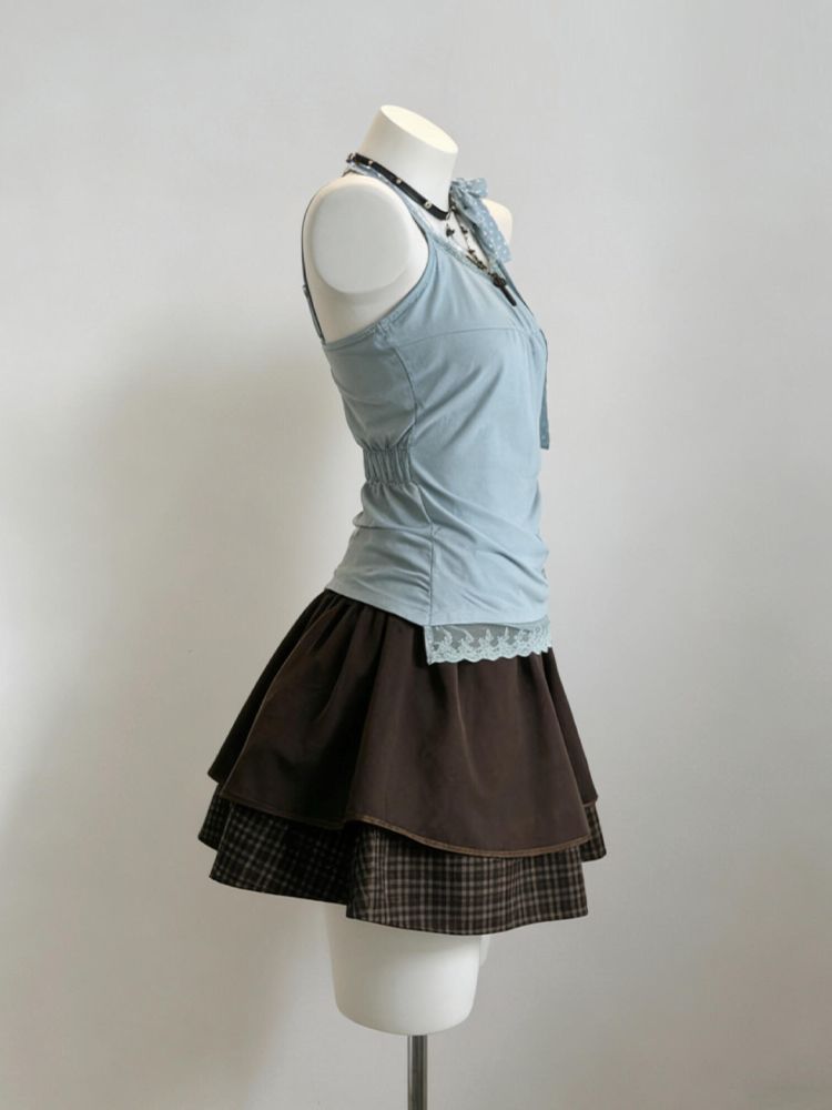 Pakaian 2 Potong Gaya Harajuku - Vintage Fashion Outfit ulasan dan harga