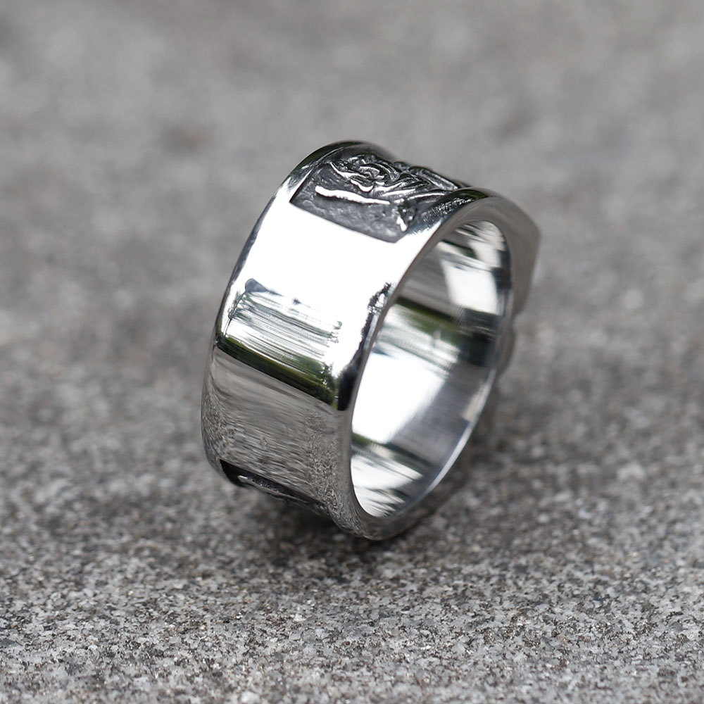Cincin tengkorak antik 316L pr - Vintage Fashion Guide ulasan dan harga