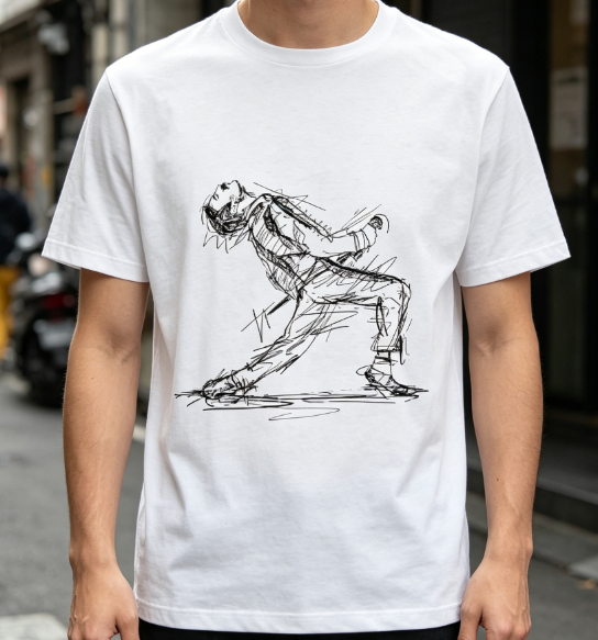 Kaus Gambar Cetak Freddie Merc - Vintage Fashion Toys ulasan dan harga